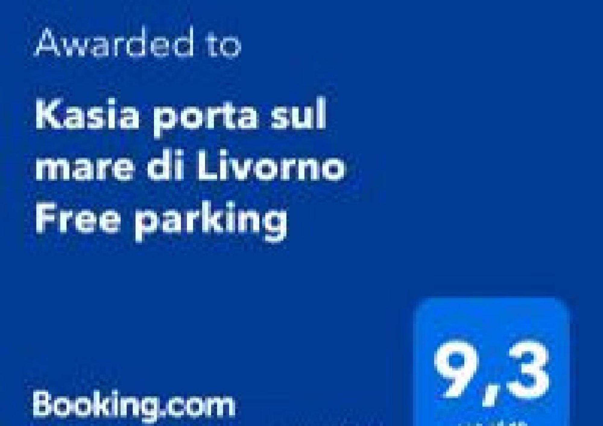 Kasia Porta Sul Mare Di Livorno Free Parking Bagian luar foto